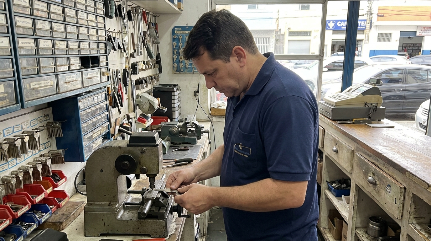 Confecção de Chave Automotiva profissional em Montes Claros‑MG